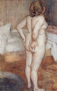 Desnudo de pie